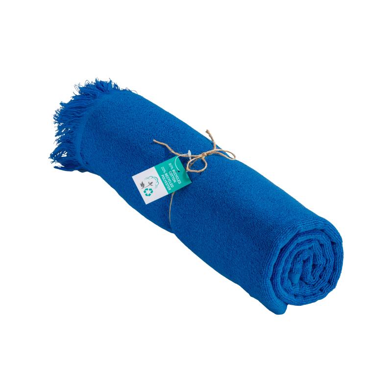 Toalla de playa/Fouta de algodón reciclado de 360 g/m2