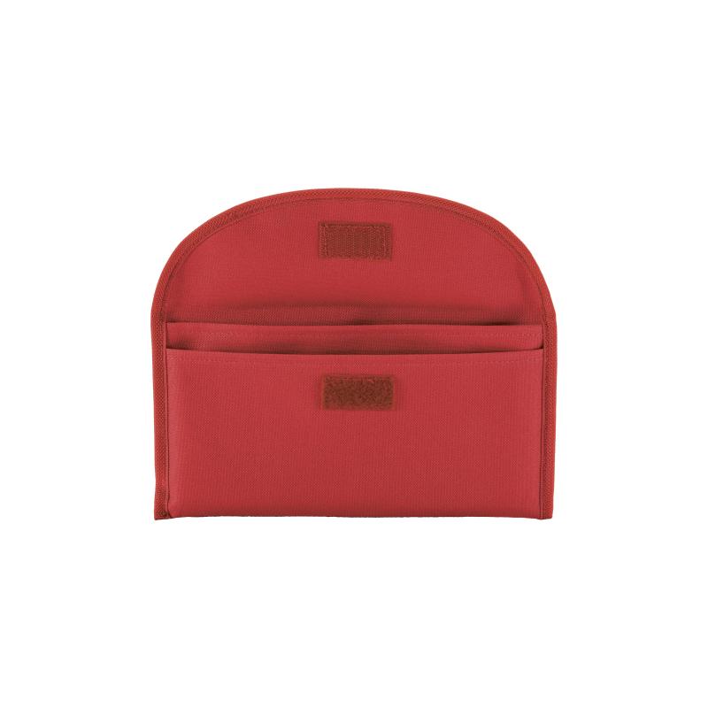 Bolsa portadocumentos de poliéster 600D con dos bolsillos y cierre de velcro