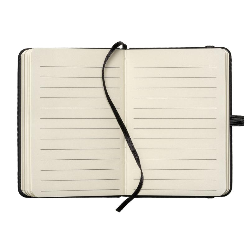 Set de cuaderno con cubierta rigida en PU y mini boligrafo