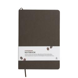 Cuaderno con cubierta de residuos de frutas y cierre elástico