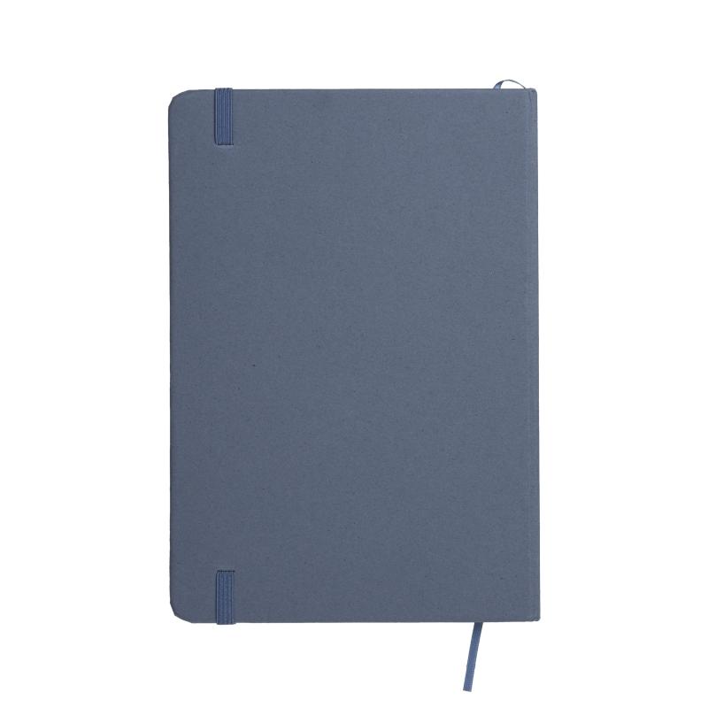 Cuaderno con cubierta de residuos de frutas y cierre elástico