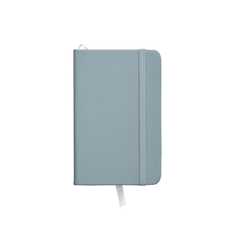 Cuaderno con tapa de PU en colores pastel y cierre elástico