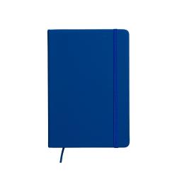 Cuaderno con tapa de PU reciclado y hojas rayadas (80 páginas).