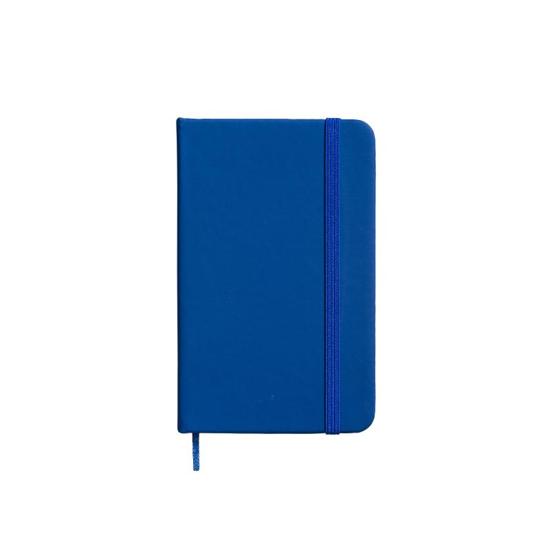 Cuaderno con tapa de PU reciclado y hojas rayadas (80 páginas)