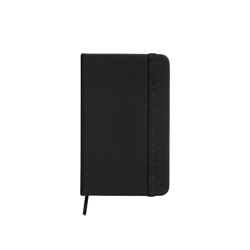 Cuaderno con tapa de PU reciclado y hojas rayadas (80 páginas)
