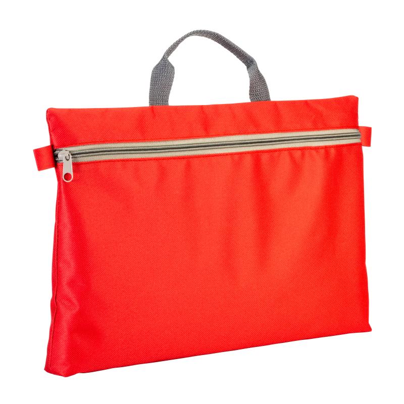 Maletín de poliéster 600D, con asa y cremallera