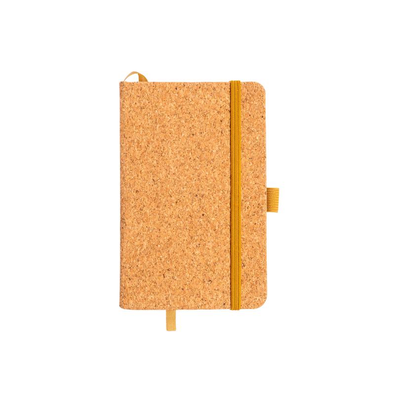 Libreta de corcho, hojas rayadas 80 páginas. desde 70gr. en color marfil