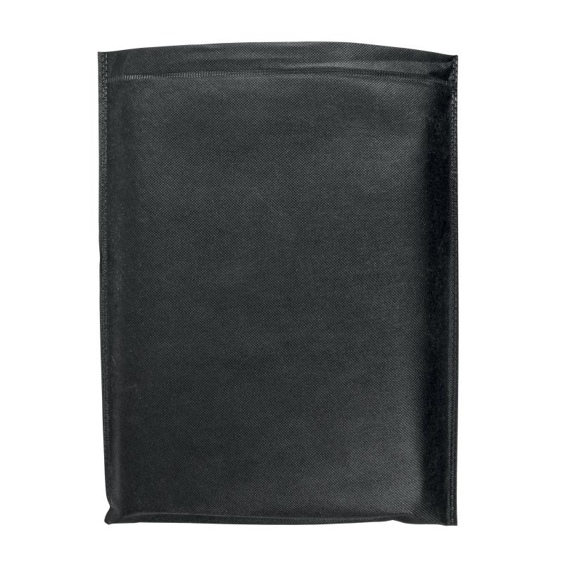 Carpeta para documentos en microfibra y polipiel. Bolsillos internos