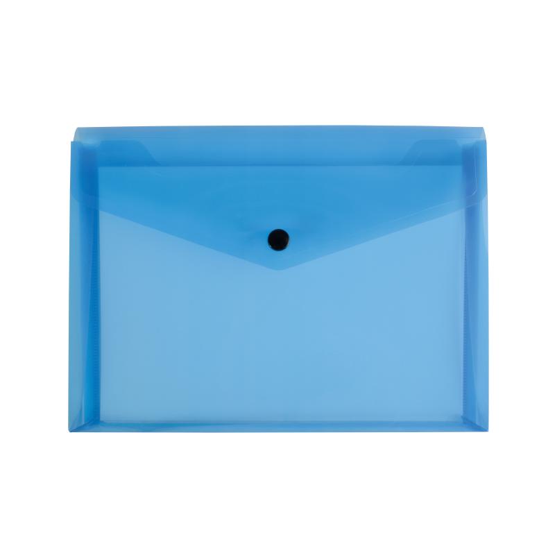 Sobre en PP 150 con 1 bolsillo y cierre de clip (A5), con fuelleù