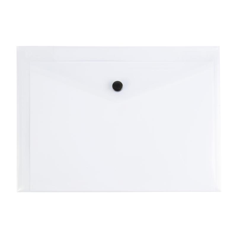 Sobre de documento PP 150 con 1 bolsillo y cierre de clip (A4)