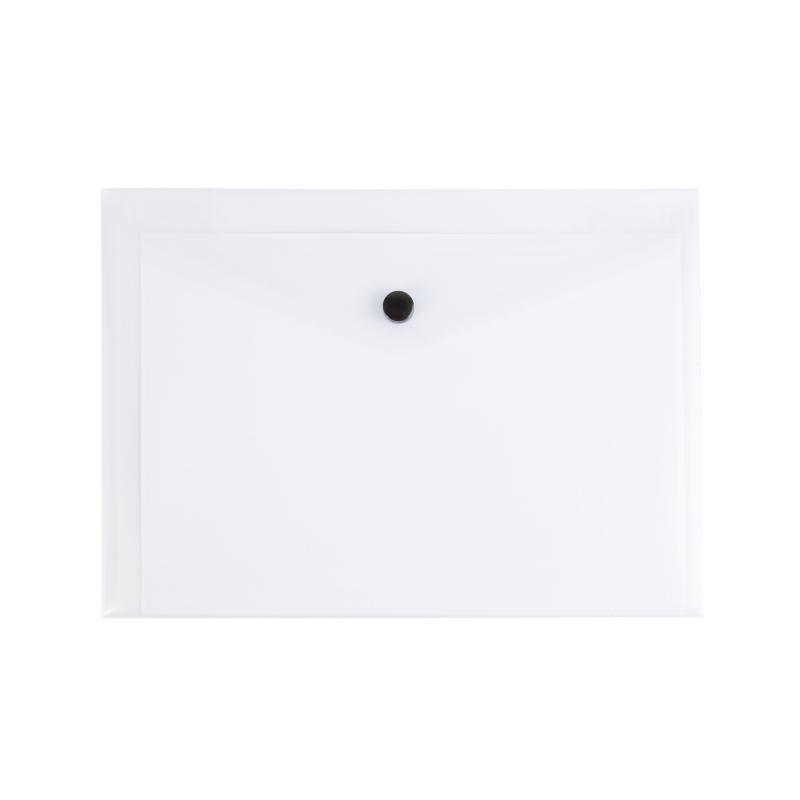 Sobre de documento PP 150 con 1 bolsillo y cierre de clip (A5)