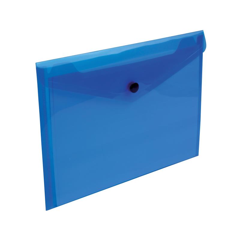 Sobre de documento PP 150 con 1 bolsillo y cierre de clip (A5)