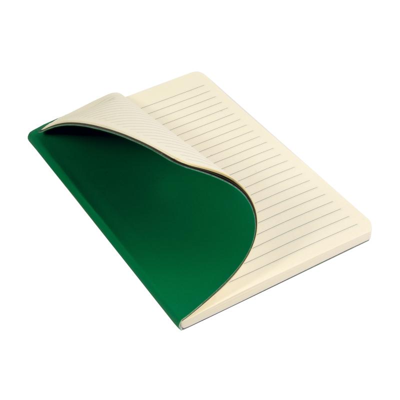 Bloc de notas suave de PU con papel de color marfil (64 pag.)