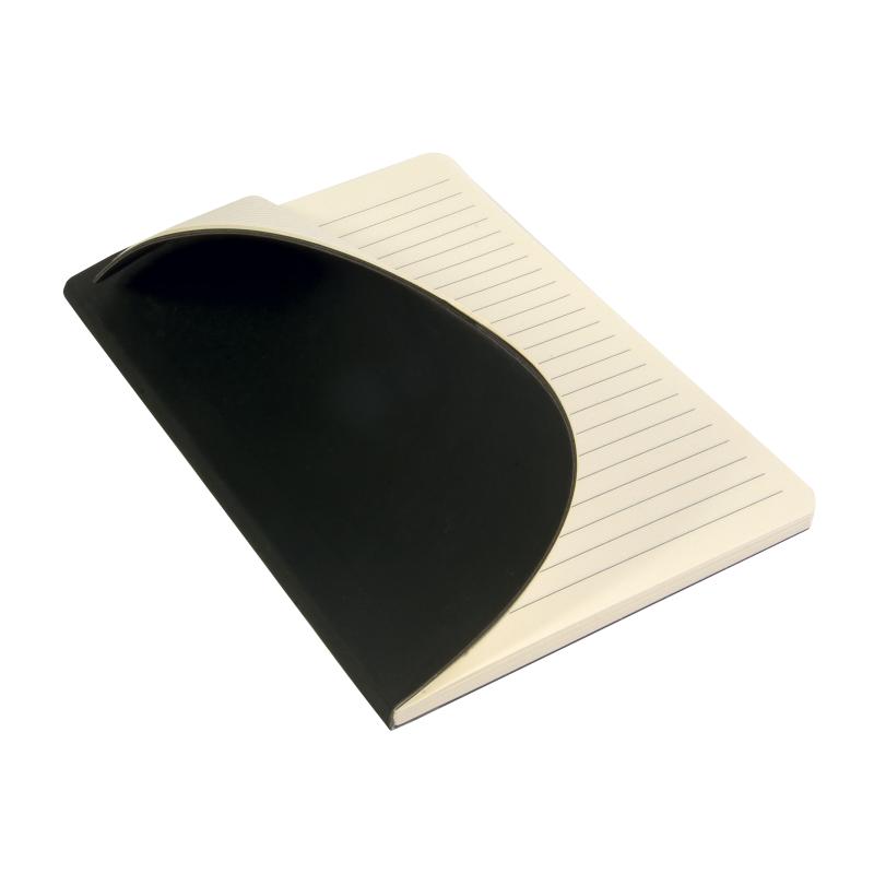 Bloc de notas suave de PU con papel de color marfil (64 pag.)