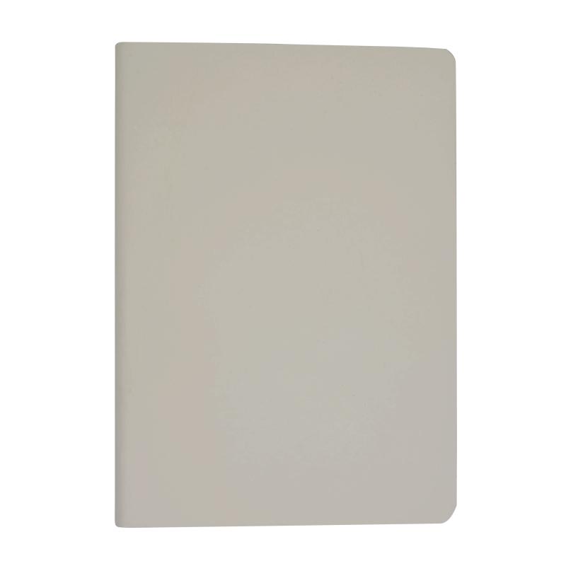 Bloc de notas suave de PU con papel de color marfil (64 pag.)