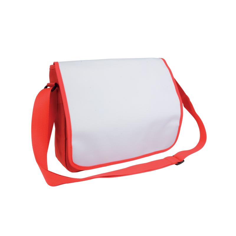 Cartera de poliéster, patella blanca adecuado para la impresión