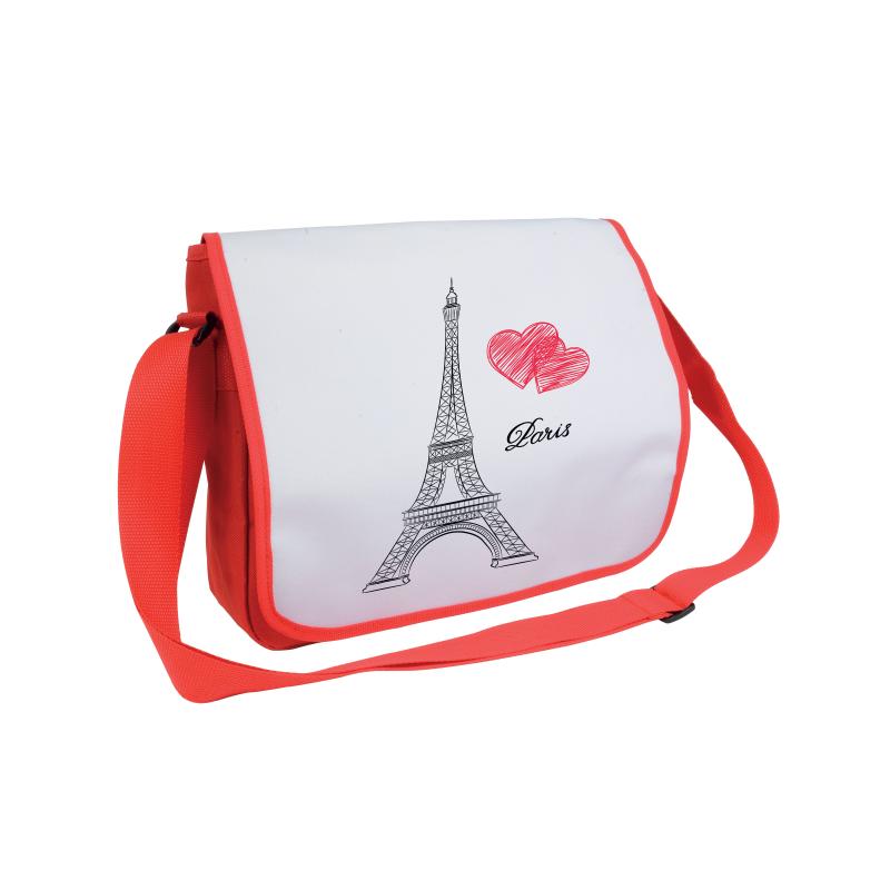 Cartera de poliéster, patella blanca adecuado para la impresión