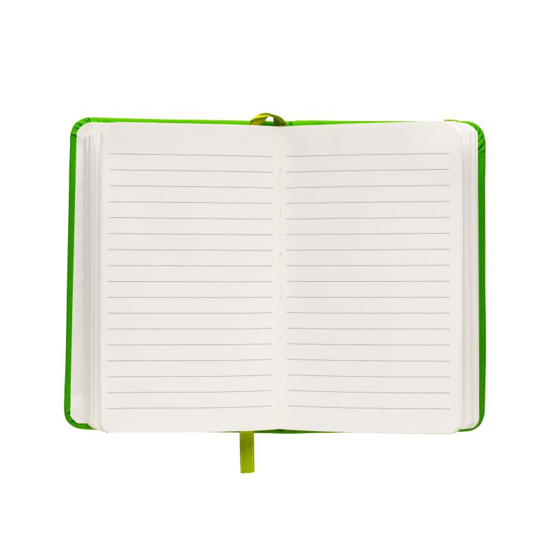 Libreta con tapas de polipiel y cierre goma