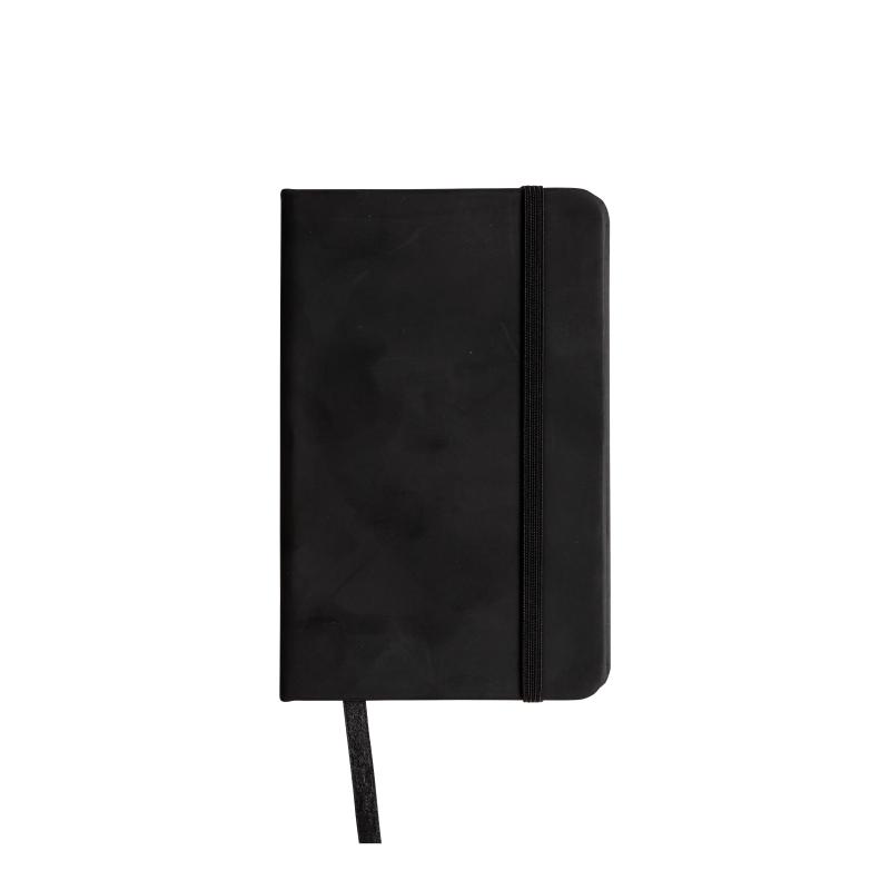 Libreta con tapas de polipiel y cierre goma