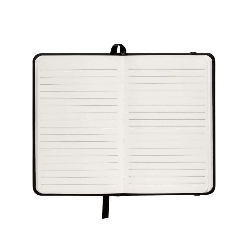 Libreta con tapas de polipiel y cierre goma