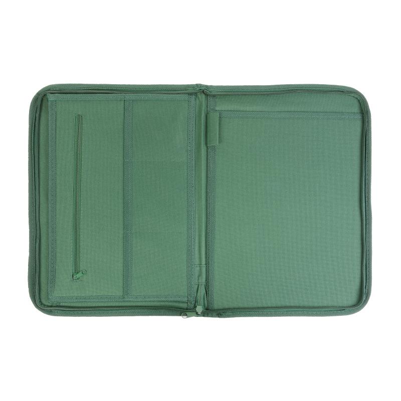 Carpeta congresos con varios bolsillos, sin bloc.