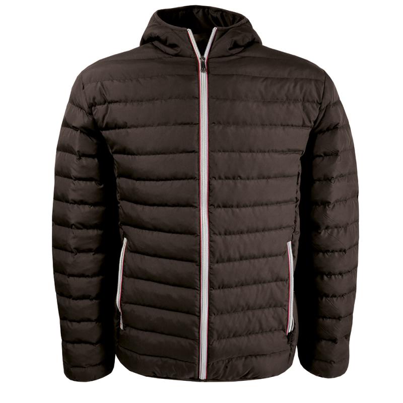 Chaqueta impermeable con banda reflectante