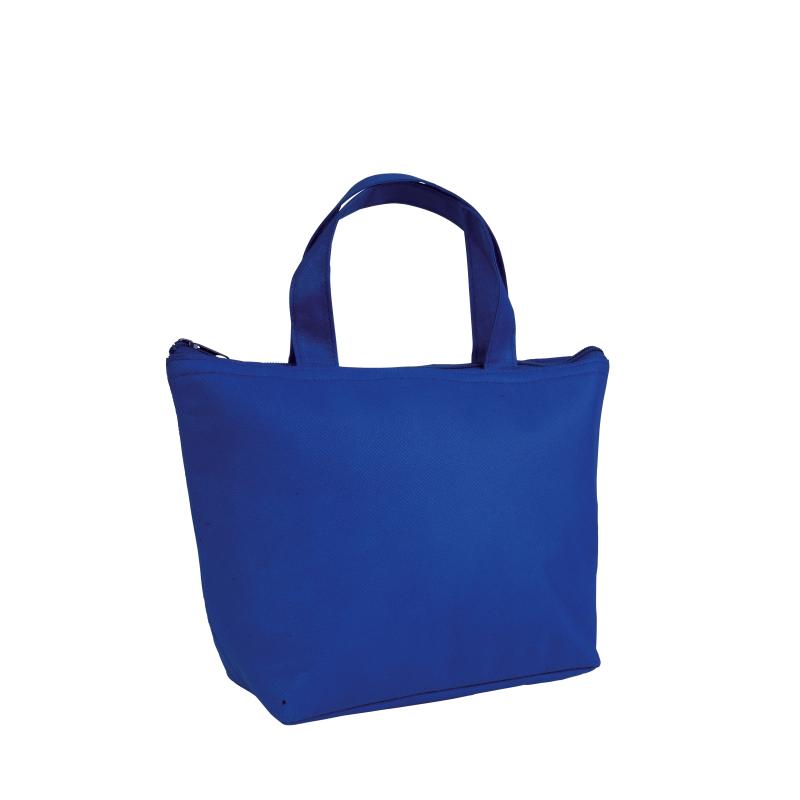 Mini bolsa termica en TNT, plateado interna