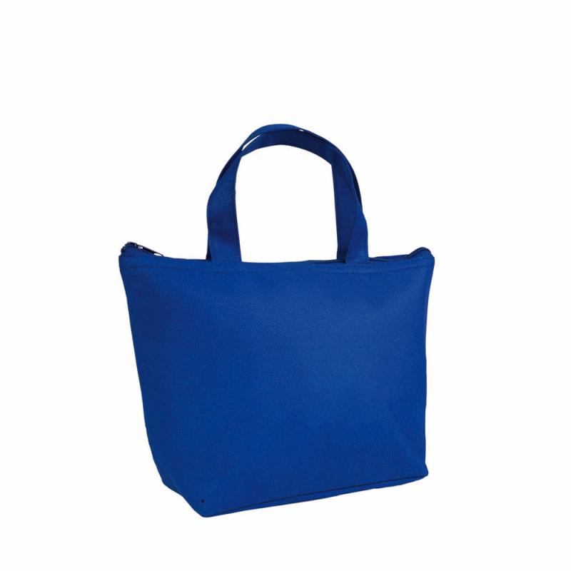 Mini bolsa termica en TNT, plateado interna