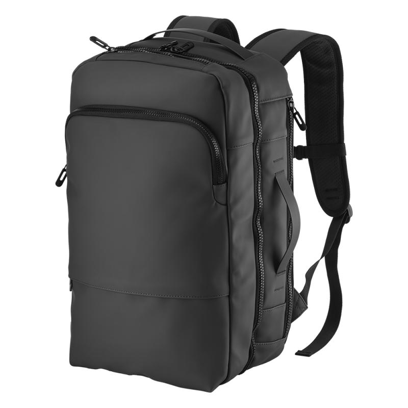 Mochila/maleta de viaje con compartimento para portátil (15") en PU suave
