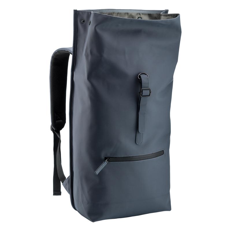 Mochila porta PC (15) en suave PU reciclado resistente al agua