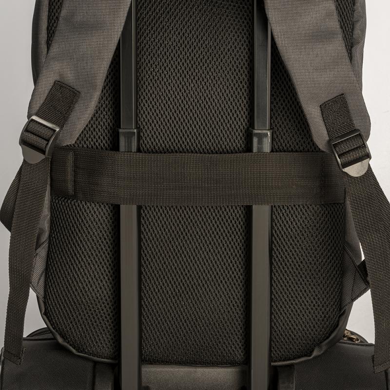 Mochila para portátil de poliéster reciclado con tinte ecológico