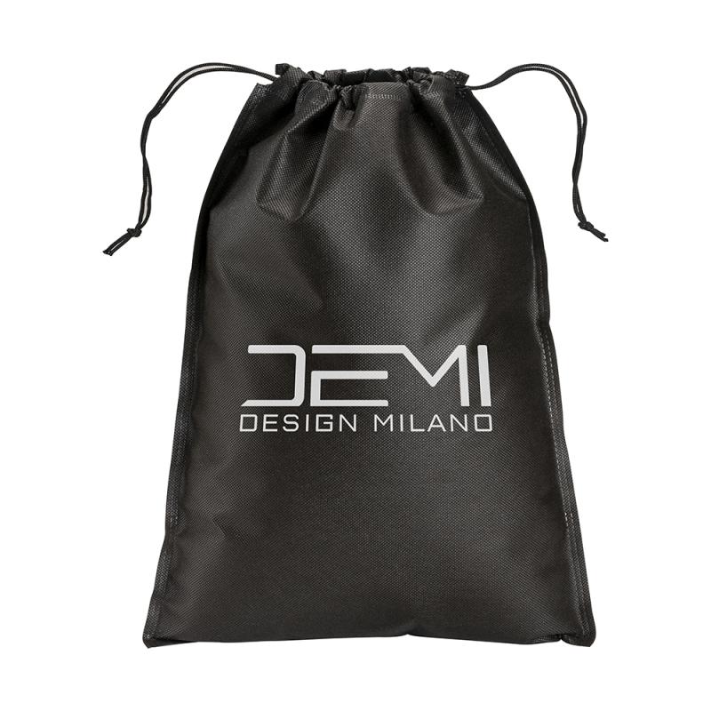 Bolso no tejido de 80 g / m2 con cuerdas, 50 x 75 cm