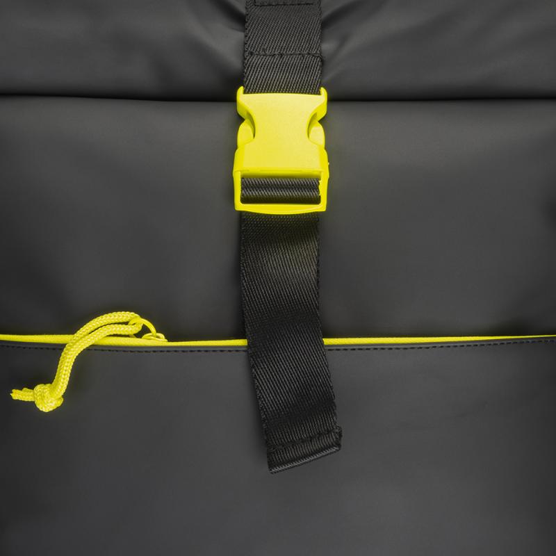 Mochila para ordenador portátil de pu suave y resistente al agua