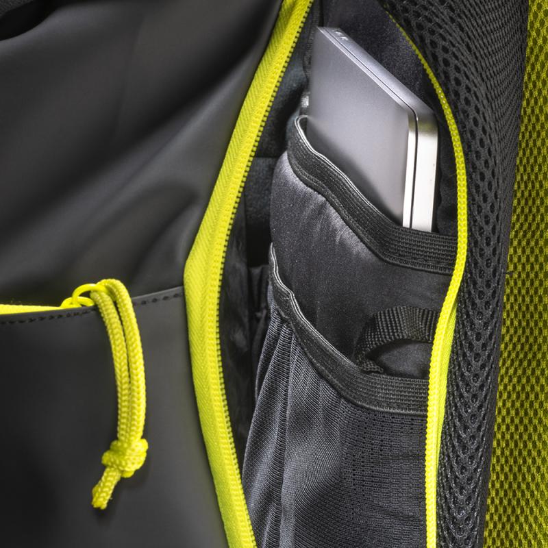 Mochila para ordenador portátil de pu suave y resistente al agua