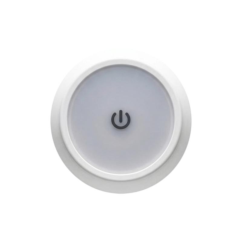 Lámpara de mesa LED recargable, fabricada en metal y plástico