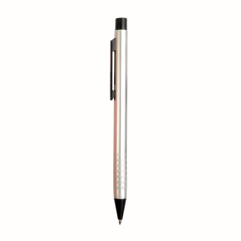 Aluminum push button ball pen