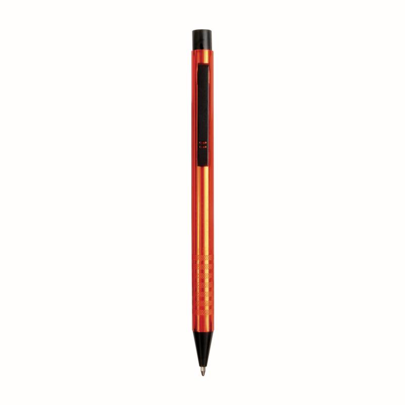 Aluminum push button ball pen