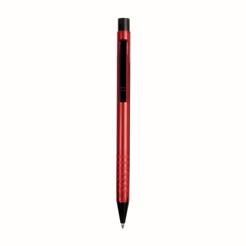 Aluminum push button ball pen