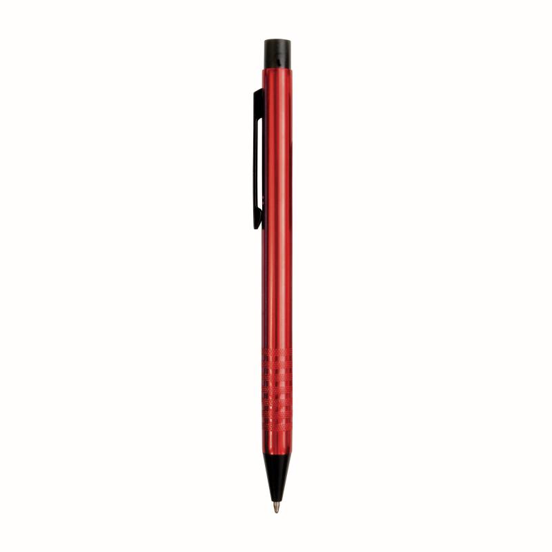 Aluminum push button ball pen