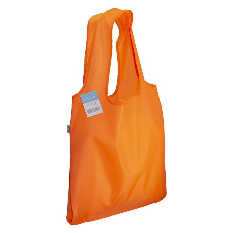 210T RPET foldable shopping bag