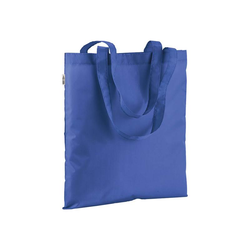 210T RPET shopping bag, long handles