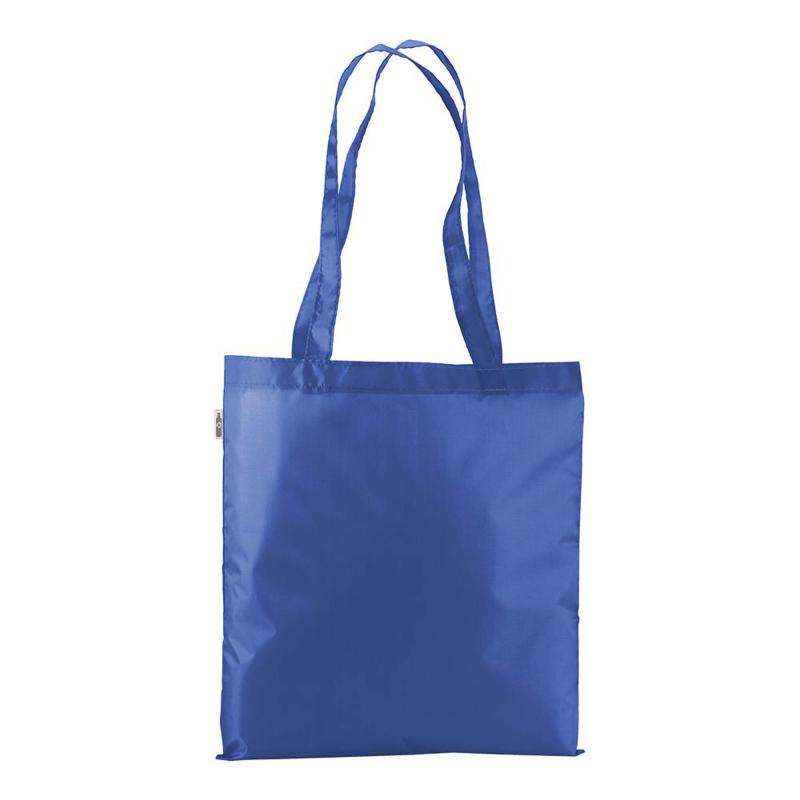 210T RPET shopping bag, long handles