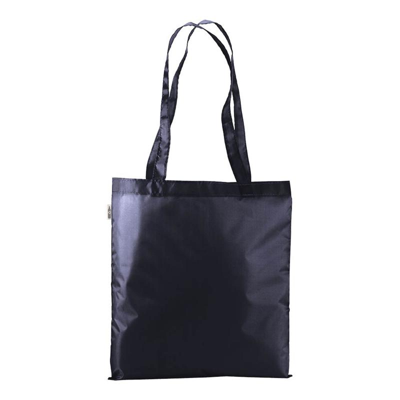 210T RPET shopping bag, long handles