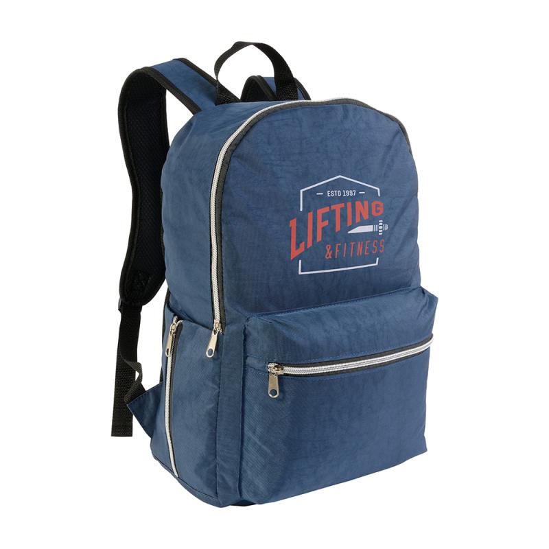 Mochila de poliéster, 4 bolsillos