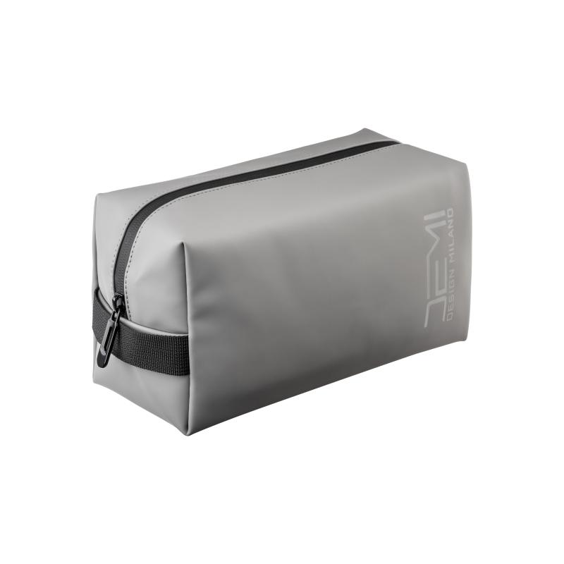 Neceser de Soft PU water resistant con asa lateral con logo DE.MI Design