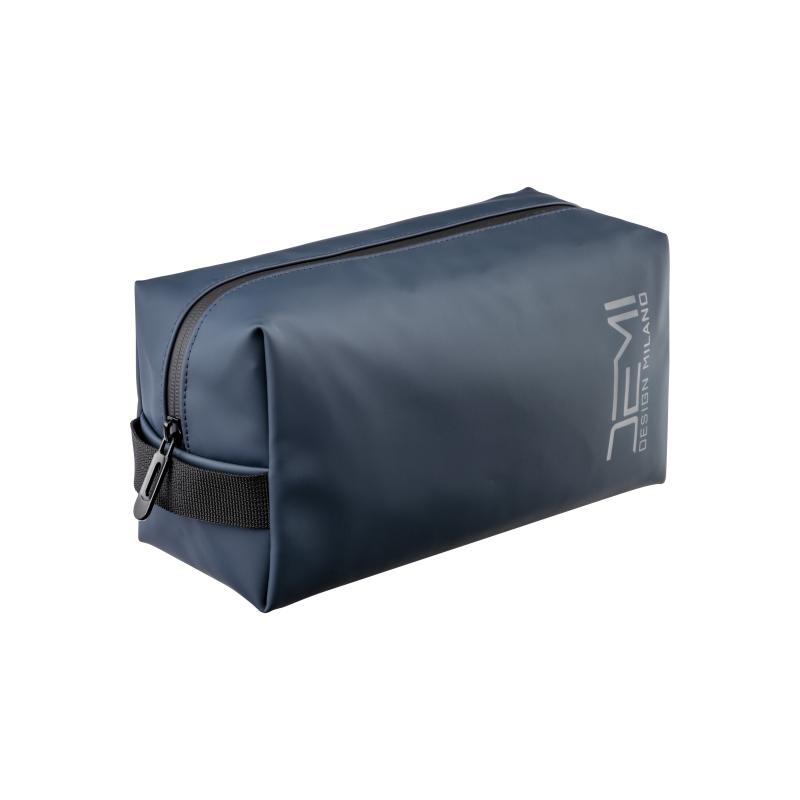 Neceser de Soft PU water resistant con asa lateral con logo DE.MI Design