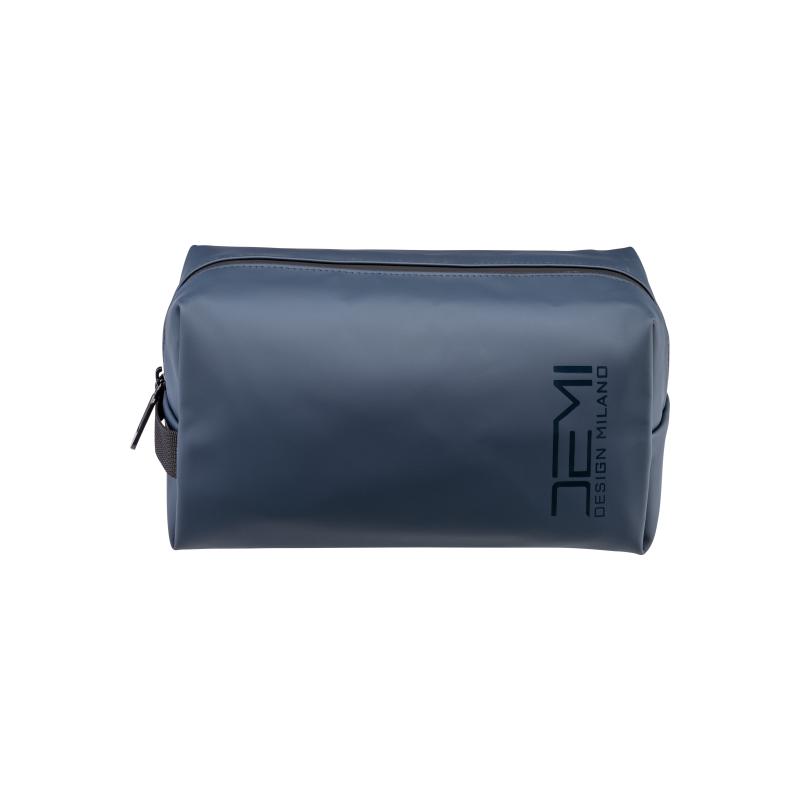 Neceser de Soft PU water resistant con asa lateral con logo DE.MI Design