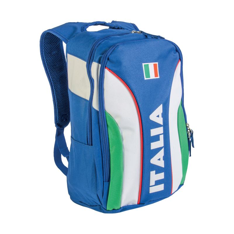 Mochila de poliéster de 2 compartimentos con tirantes acolchados