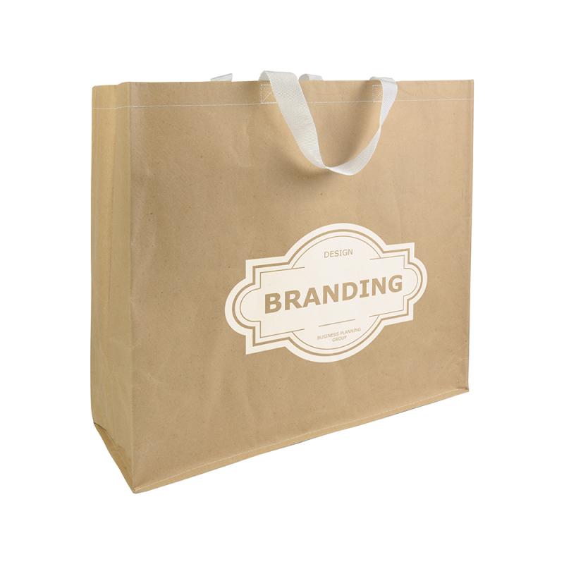 Bolsa de papel con el interior de polipropileno