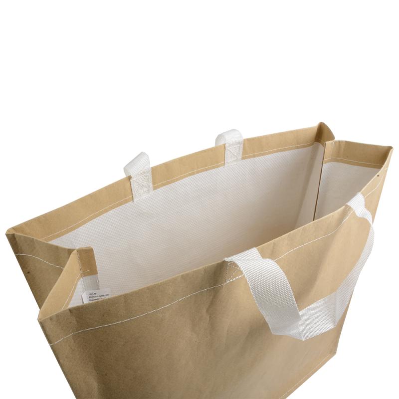 Bolsa de papel con el interior de polipropileno
